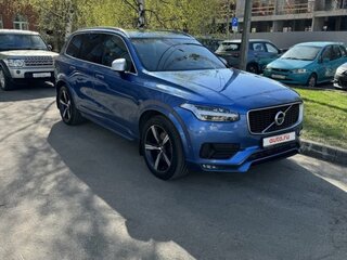 2017 Volvo XC90 II, синий, 3950000 рублей, вид 3