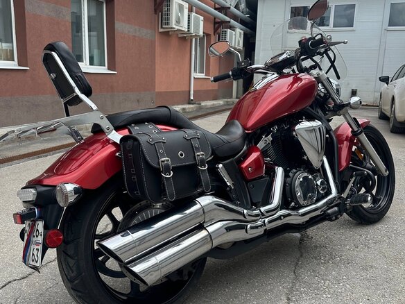 2011 Yamaha XVS1300, красный, 845000 рублей - вид 2