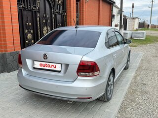 2019 Volkswagen Polo V Рестайлинг, серебристый, 1180000 рублей, вид 3