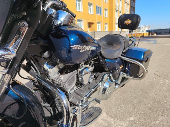 2012 Harley-Davidson Street Glide, синий, 950000 рублей - вид 6