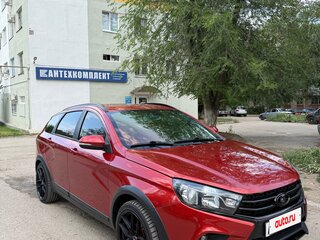 2018 Lada (ВАЗ) Vesta SW Cross I, красный, 1050000 рублей, вид 3