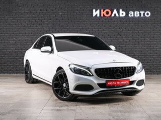 2017 Mercedes-Benz C-Класс 180 9G-TRONIC IV (W205), белый, 2000000 рублей, вид 3