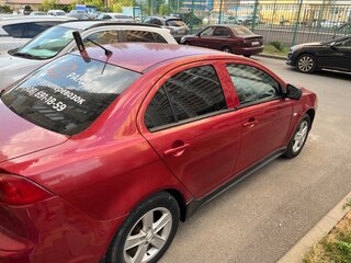 2008 Mitsubishi Lancer X, красный, 830000 рублей, вид 4