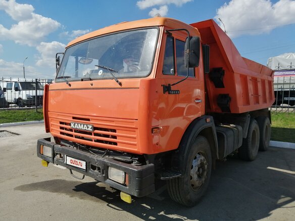 2011 КамАЗ 5511, оранжевый