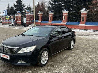 2012 Toyota Camry VII (XV50), чёрный, 1870000 рублей, вид 1