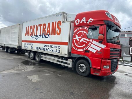 2008 DAF XF 105, красный, 6000000 рублей, вид 5