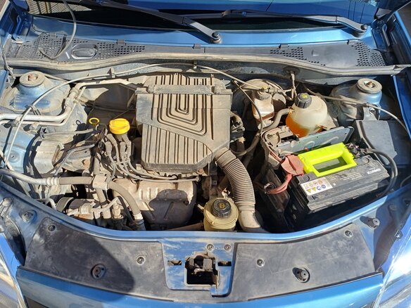 2012 Renault Sandero I, синий - вид 14