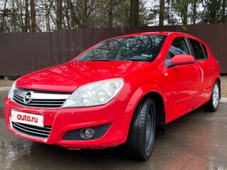 2007 Opel Astra H Рестайлинг, красный, 340000 рублей, вид 1