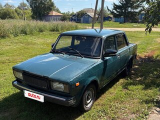 2005 Lada (ВАЗ) 2107, синий, 105000 рублей, вид 1