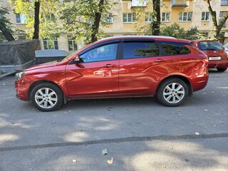 2020 Lada (ВАЗ) Vesta SW I, красный, 865000 рублей, вид 4
