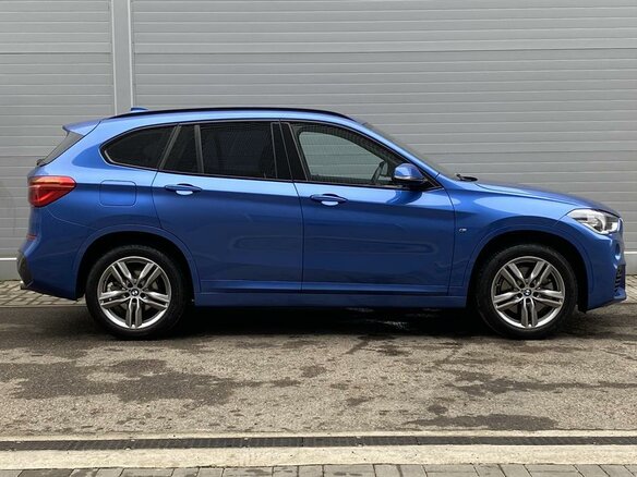 2019 BMW X1 20i xDrive II (F48), синий - вид 3