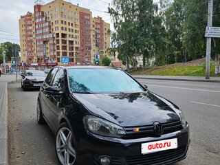 2009 Volkswagen Golf VI, чёрный, 700000 рублей, вид 1