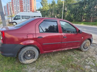 2011 Renault Logan I Рестайлинг, пурпурный, 300000 рублей, вид 2