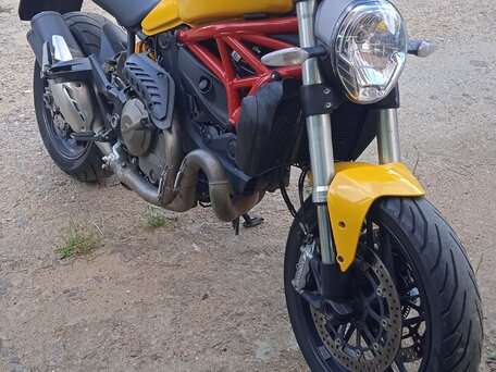 2016 Ducati Monster 821, жёлтый, 580000 рублей, вид 3
