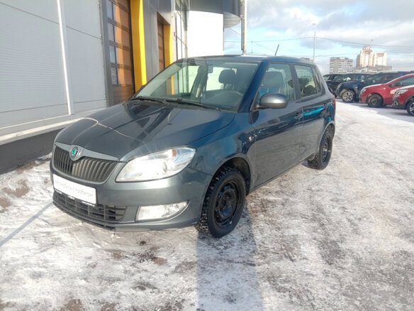 2012 Skoda Fabia II Рестайлинг, серый