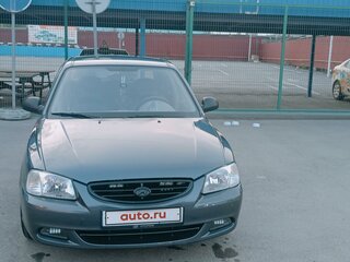 2006 Hyundai Accent ТагАЗ II, серый, 550000 рублей, вид 3