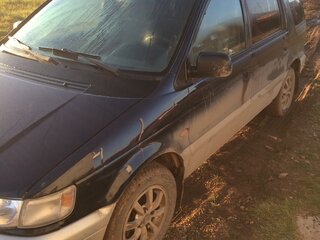 1997 Mitsubishi Space Wagon II, синий, 300000 рублей, вид 2