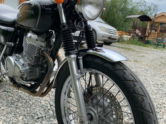 2006 Honda CB 400SS, чёрный, 450000 рублей - вид 7