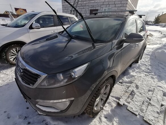 2010 Kia Sportage III, серый - вид 5
