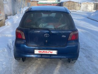 2000 Toyota Vitz I (P10), синий, 410000 рублей, вид 4