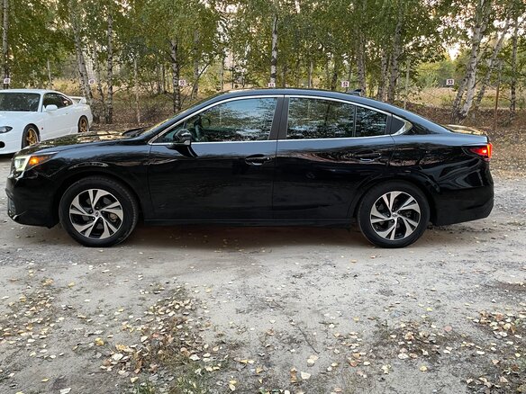 2020 Subaru Legacy VII, чёрный, 1700000 рублей - вид 4