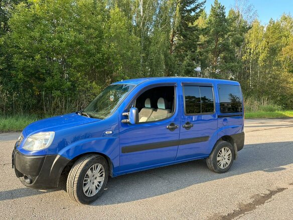 2005 Fiat Doblo I Рестайлинг, синий, 510000 рублей - вид 8