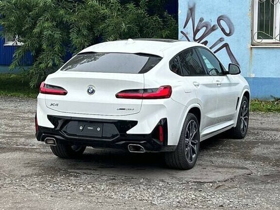 2021 BMW X4 20d II (G02), белый, 4200000 рублей - вид 5