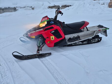 2013 Polaris 600 RMK, красный, 450000 рублей, вид 1