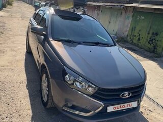 2018 Lada (ВАЗ) Vesta SW I, серый, 680000 рублей, вид 2
