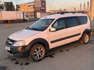 2016 Lada (ВАЗ) Largus Cross I, белый, 750000 рублей, вид 1