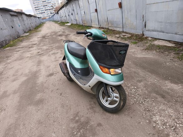 1999 Honda Dio, зелёный, 49000 рублей - вид 12
