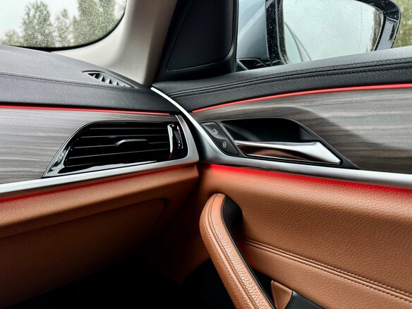 2017 BMW 5 серии 520d xDrive VII (G30/G31/G38), серый, 2600000 рублей - вид 14