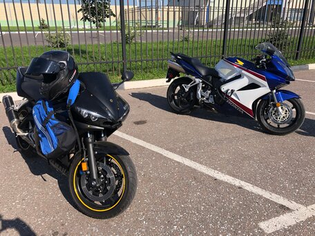 2007 Yamaha YZF-R6, чёрный, 800000 рублей, вид 3