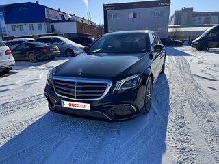 2018 Mercedes-Benz S-Класс 560 Long VI (W222, C217) Рестайлинг, чёрный, 6950000 рублей, вид 3