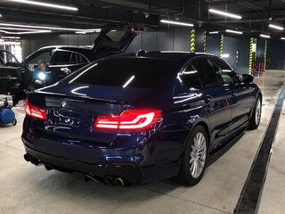 2018 BMW 5 серии 530i xDrive VII (G30/G31/G38), синий, 3390000 рублей, вид 2