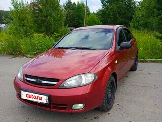 2007 Chevrolet Lacetti I, красный, 525000 рублей, вид 1