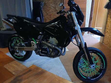 2005 Suzuki DR-Z 400 SM, чёрный, 390000 рублей, вид 3