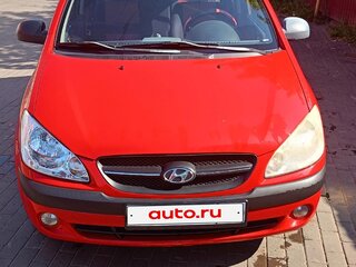 2008 Hyundai Getz I Рестайлинг, красный, 480000 рублей, вид 1