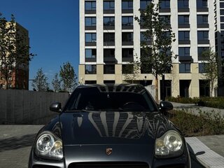 2003 Porsche Cayenne Turbo I (955), серый, 955000 рублей, вид 2