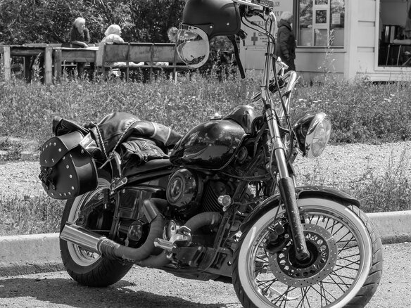 1996 Yamaha XVS400 Drag Star, чёрный, 310000 рублей - вид 14