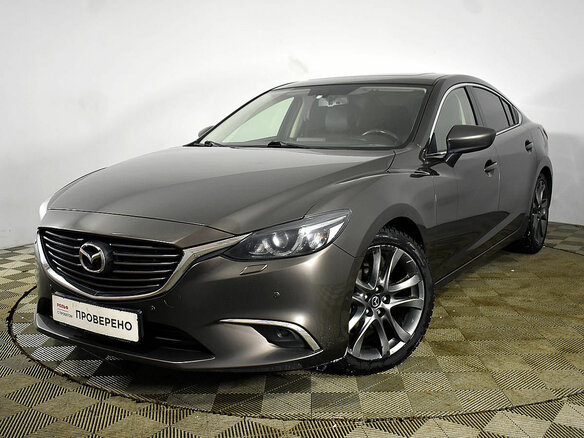 2015 Mazda 6 III (GJ) Рестайлинг, коричневый