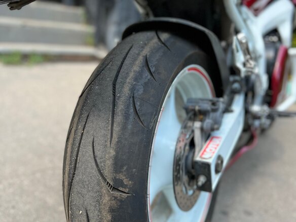 2006 Yamaha FZ6, красный, 380000 рублей - вид 4