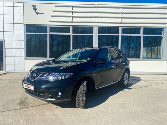 2012 Nissan Murano II (Z51) Рестайлинг 2, чёрный