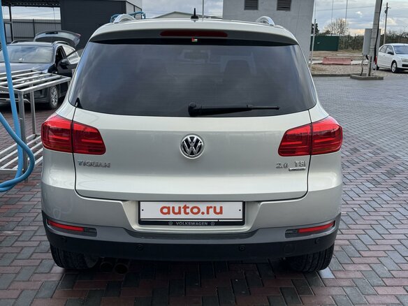 2013 Volkswagen Tiguan I Рестайлинг, серый, 1290000 рублей - вид 3