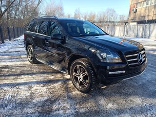 2012 Mercedes-Benz GL-Класс 350 I (X164) Рестайлинг, чёрный, 4550000 рублей, вид 2