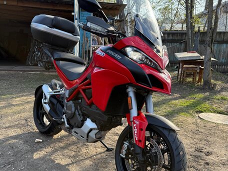 2015 Ducati Multistrada 1200, красный, 980000 рублей, вид 2