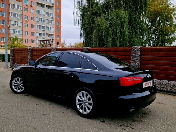 2012 Audi A6 IV (C7), чёрный, 1950000 рублей - вид 6