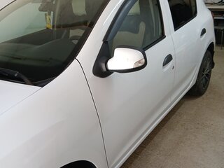 2013 Renault Sandero II, белый, 800000 рублей, вид 5