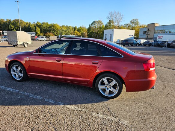 2004 Audi A6 III (C6), красный, 1100000 рублей - вид 8