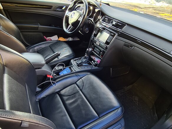 2013 Skoda Superb II Рестайлинг, коричневый - вид 8